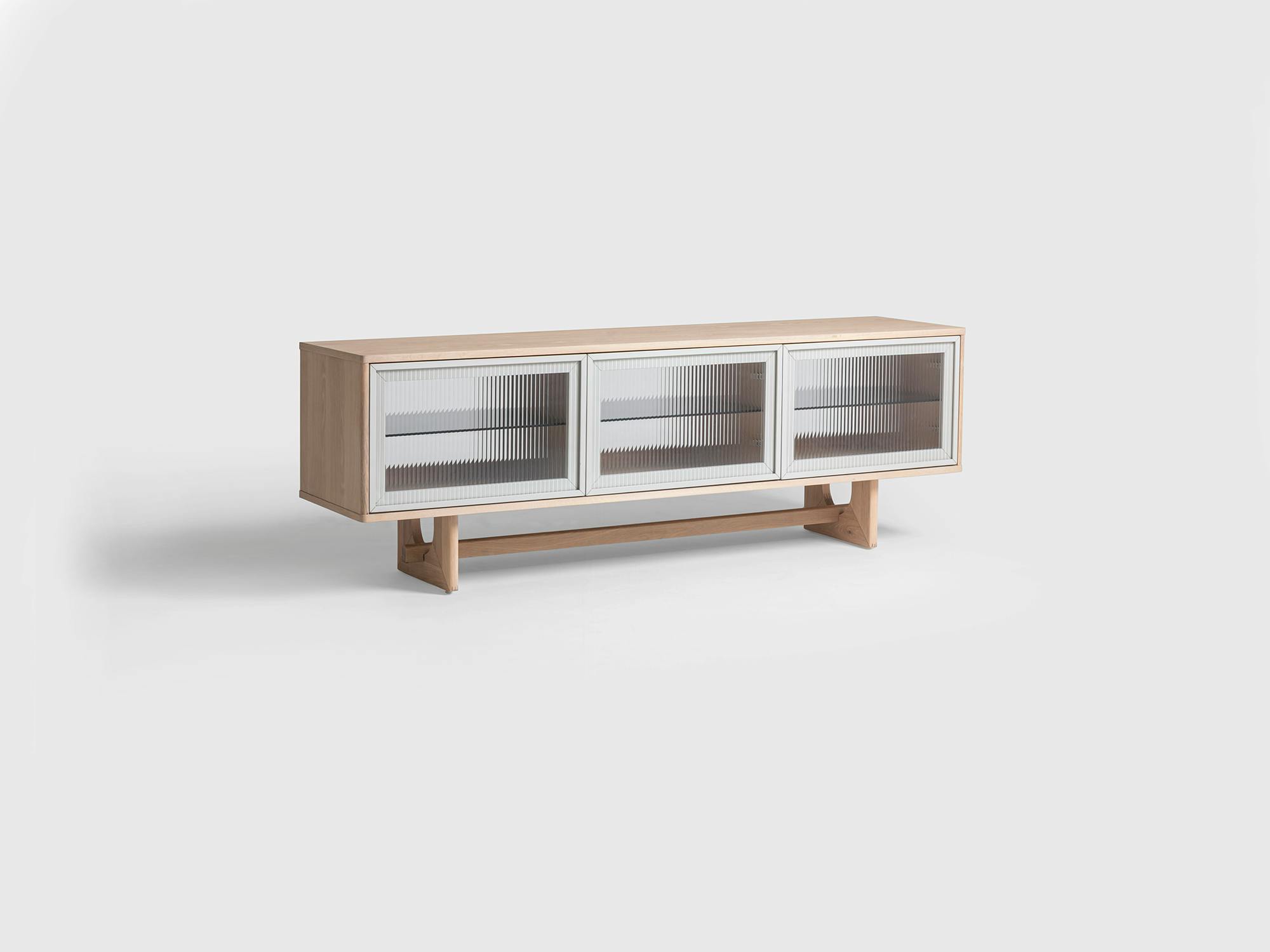 Arch Low Glass Cabinet - Image 4