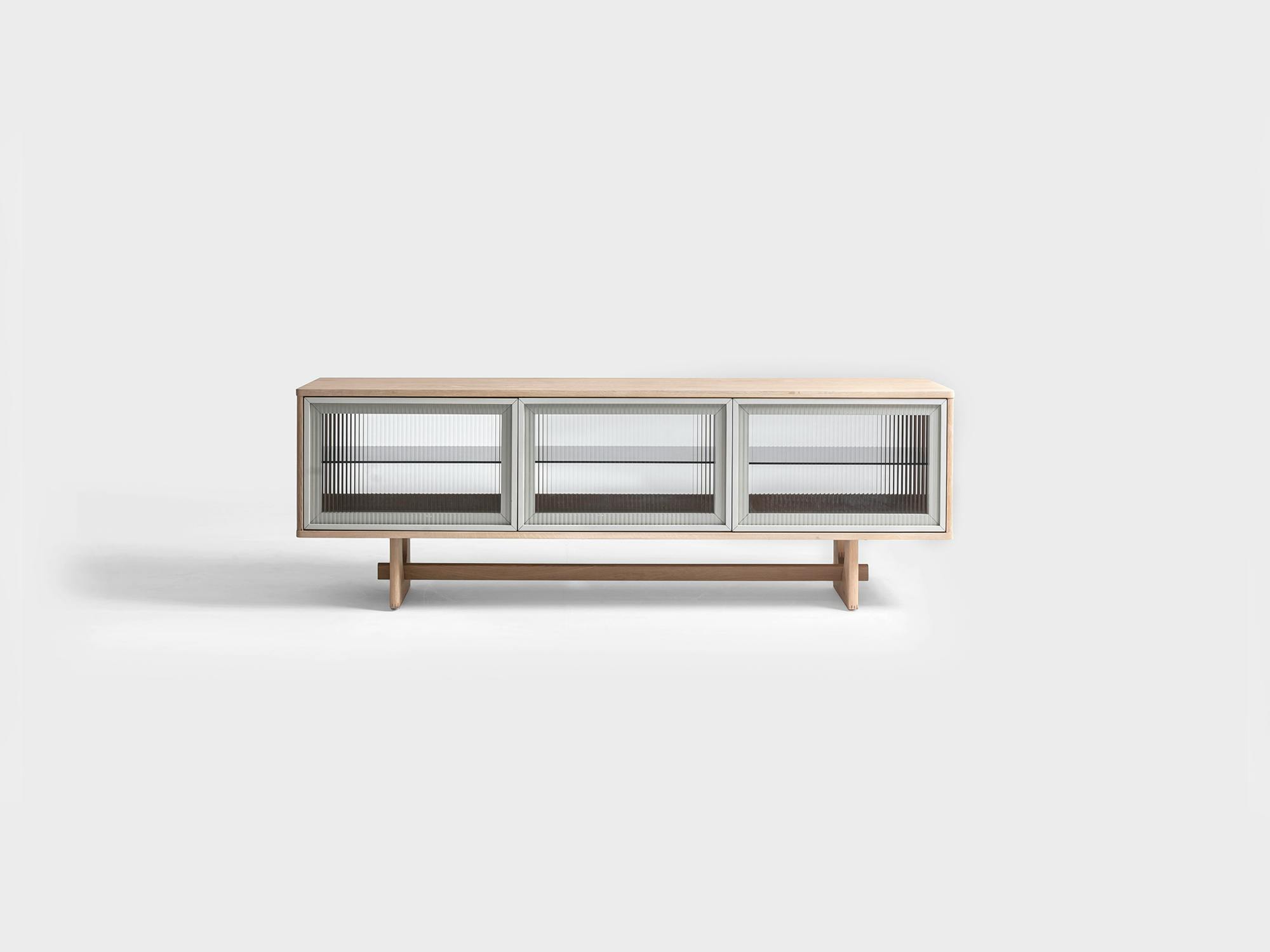 Arch Low Glass Cabinet