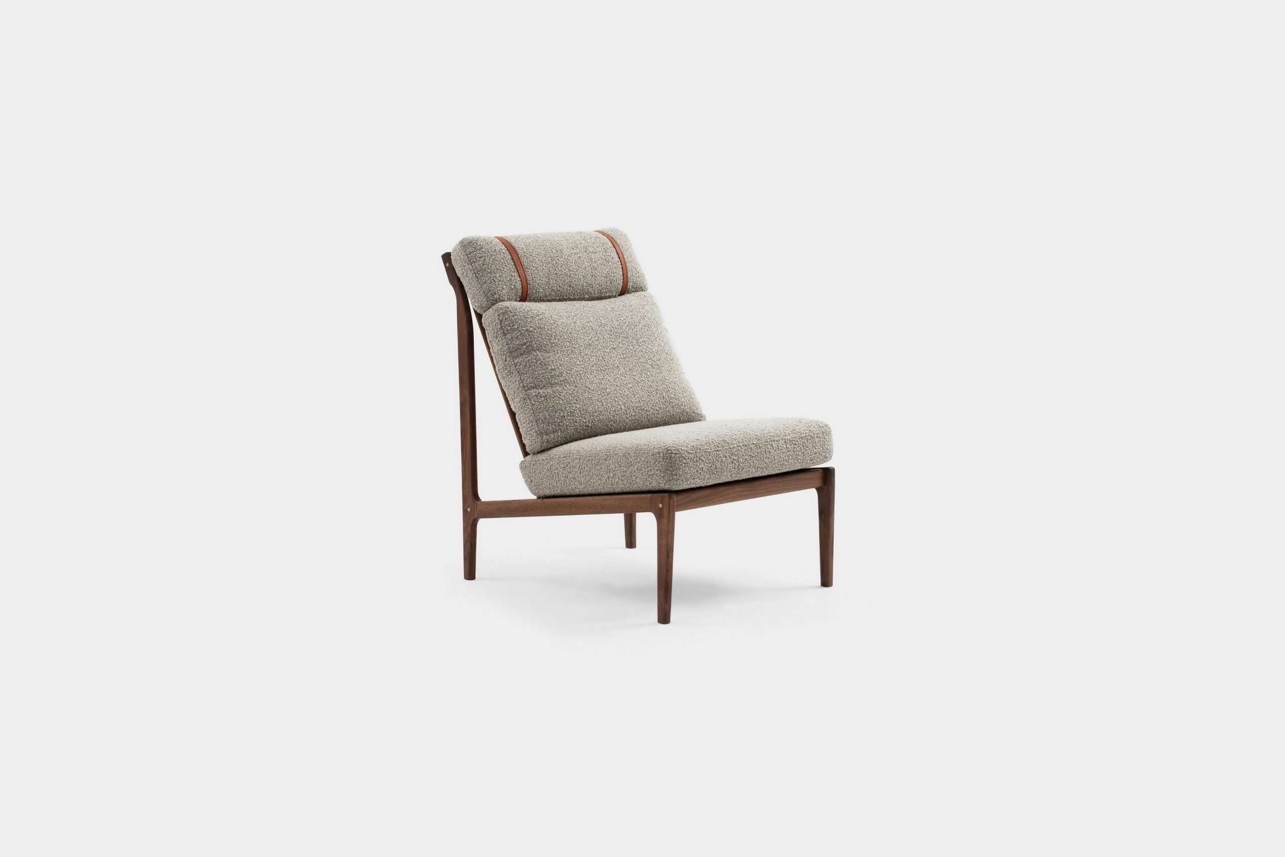 Lounge chair headrest