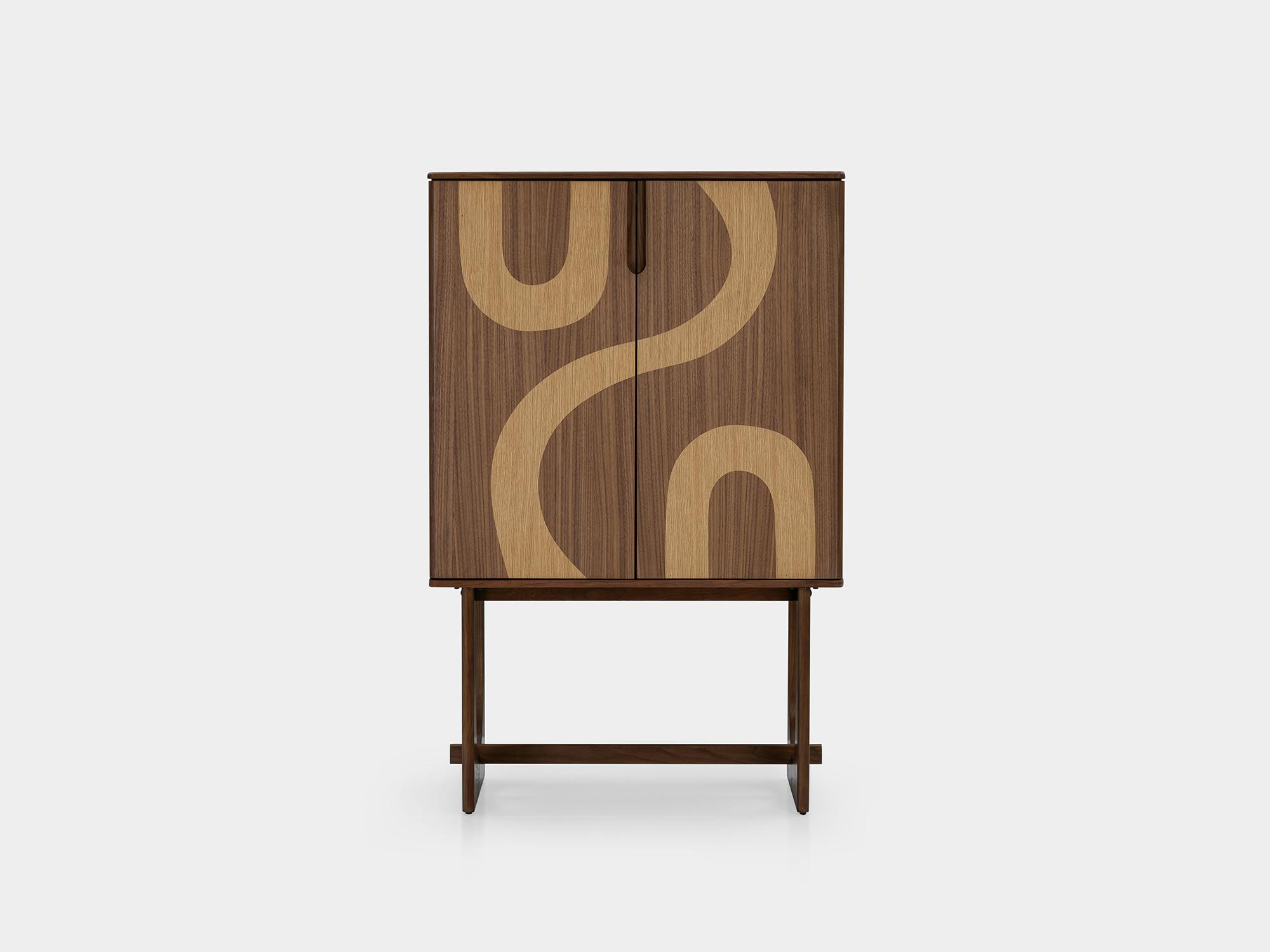 Arch Bar Cabinet - Image 9