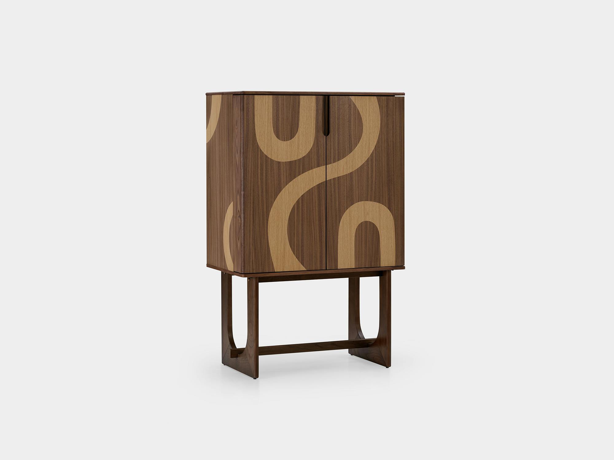 Arch Bar Cabinet - Image 10