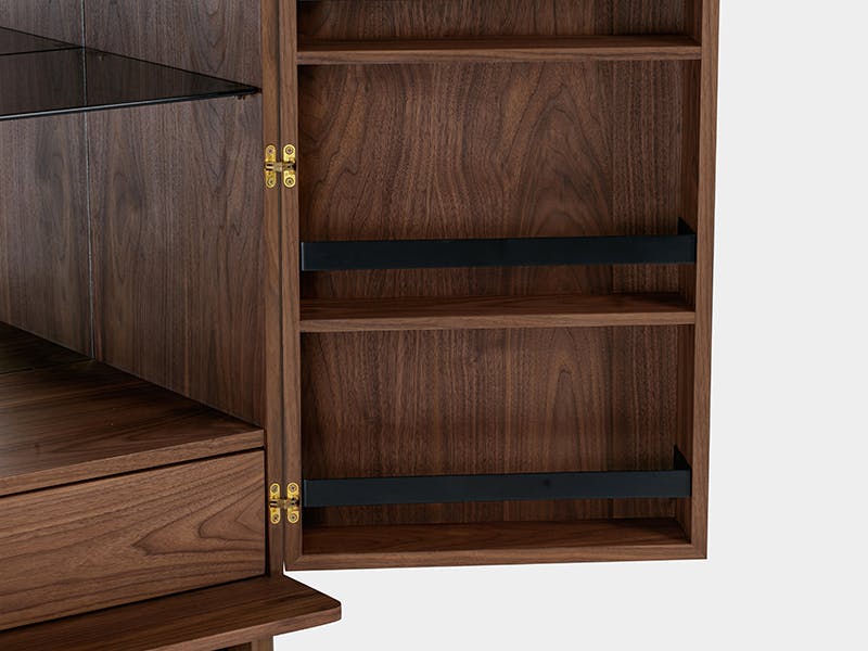 Arch Bar Cabinet - Image 5