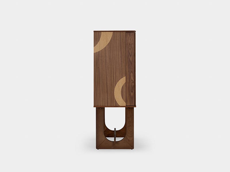 Arch Bar Cabinet - Image 7